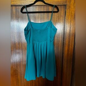 NWOT Teal Fit and Flare Dress